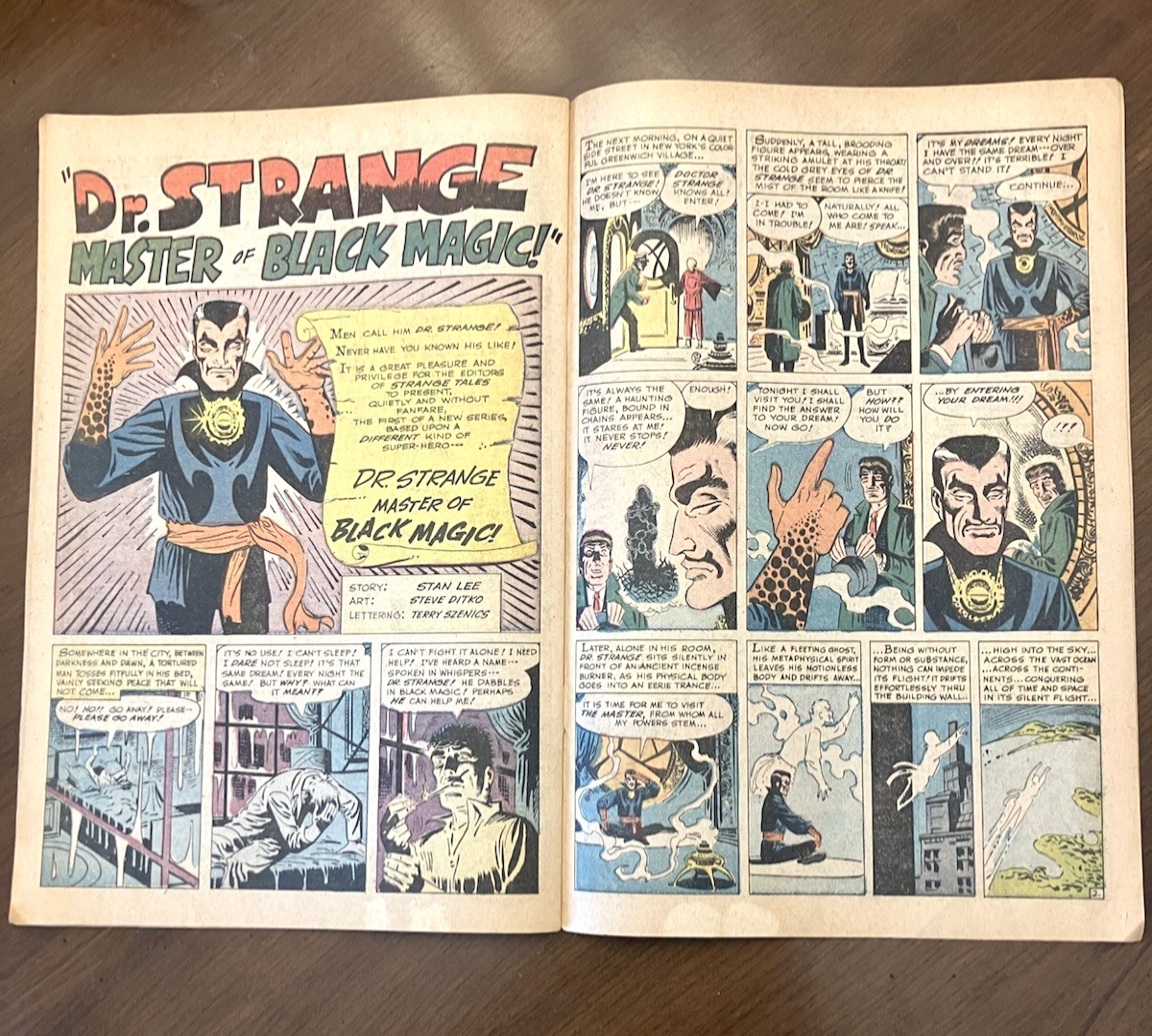 STRANGE TALES #110-KEY-Coverless-Complete-1ST APPEARANCE DR. STRANGE (1963)!!