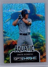 Drew Burress 2025 Leaf Optichrome Baseball 1/1 Pre Production Proof