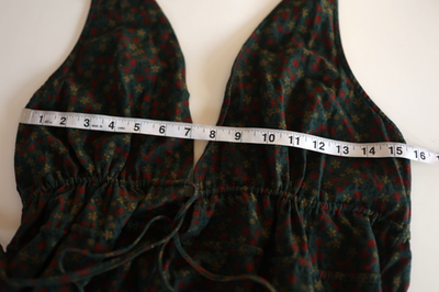 green emerald velvet dress CIDER Womens Dresses Floral Dress Sleeveless Scoop Neck Ruched Midi Dress:  Green, XL at Amazon Women's Clothing store