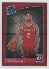 2018 Panini Donruss Optic Rated Rookie Choice Red Prizm /88 Vincent Edwards x3x