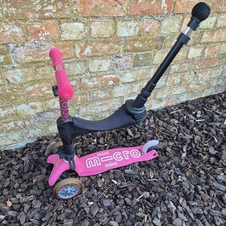 Mini Micro Scooter 3in1 Deluxe Plus Pink Age 1 5