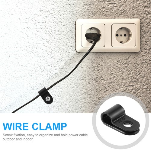 200 Pcs Cable Clamp Sorter Wire Fixing Clip Led Light Clips Rope Mounting - Afbeelding 3 van 12
