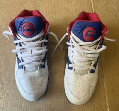 Reebok Pump Omni Lite Shoe White Blue Limited Edition Dee Brown