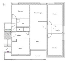 Appartement T5 + Garage + Cave + Parking