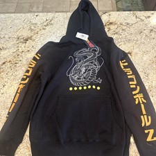Dragon Ball Z Shenron Black Pullover Hoodie Men s M