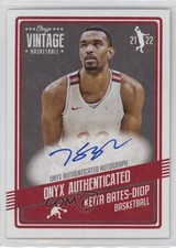 2021-22 Onyx Vintage Auto Keita Bates-Diop #VAKB Auto 2s2