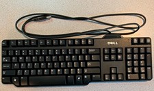 Dell RT7D50 Wired USB Standard Keyboard Black QWERTY English (CN-0MW437)