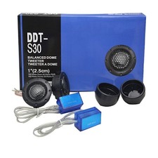 2x Alpine Hochtöner Auto 4 Ohm Lautsprecher Tweeter Dome Frequenzweichen Neu