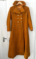 VINTAGE FAVOLOSO TRENCH anni 50-60 in velluto a coste stile - punto trapuntato - foderato