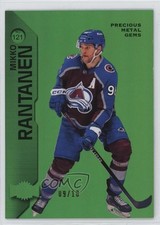 2023-24 Skybox Metal Universe Stars PMG Green 9/10 Mikko Rantanen #121 0gt3