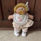 Vintage 1978-1982 Cabbage Patch  Doll Rare Green Eyes with Pacifer