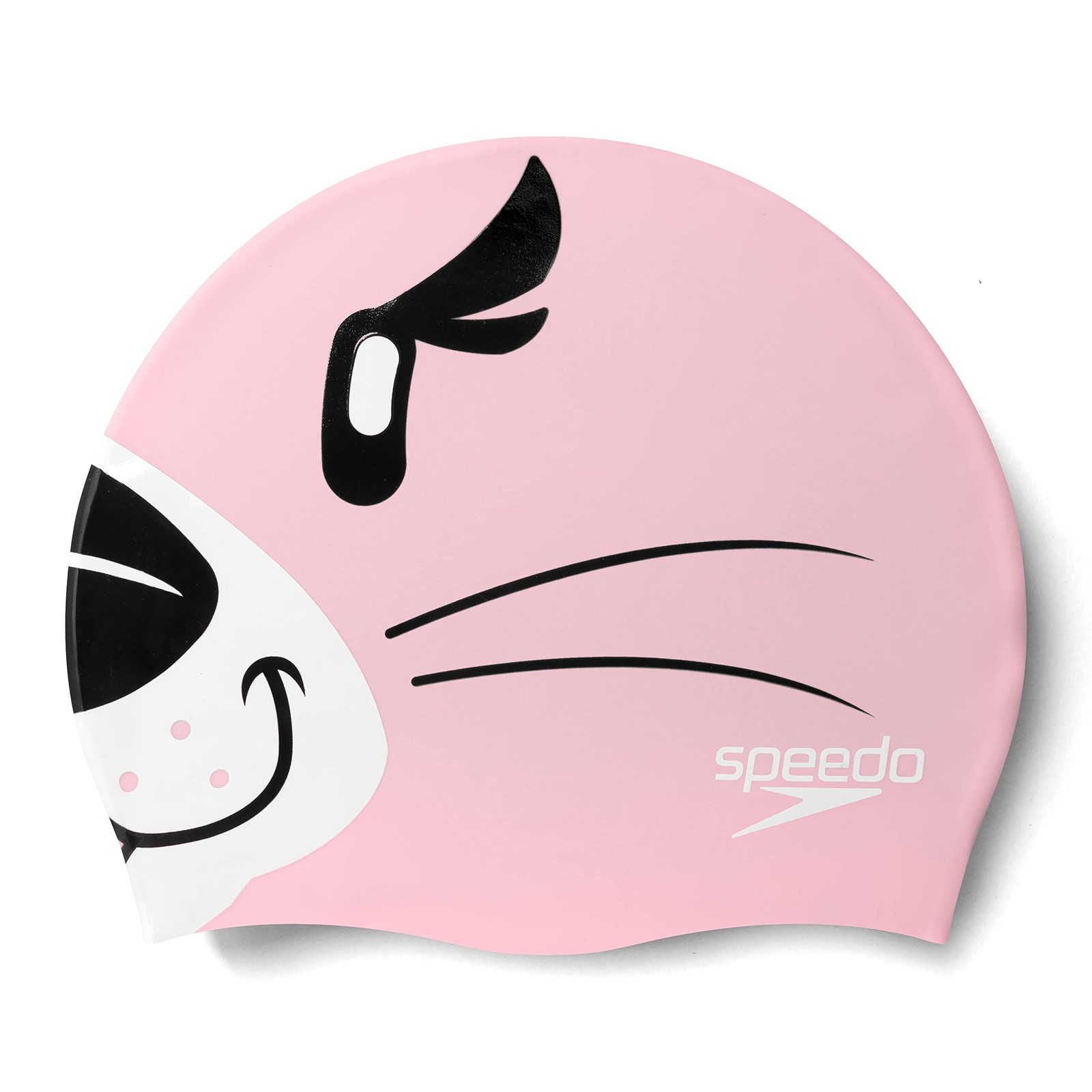 Speedo Printed Character Cap IU LTS Pink/Black ARIA Blossom/White One Size
