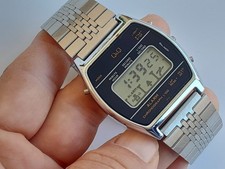 VINTAGE Q&Q (BY CITIZEN) DIGITAL  ALARM CHRONO MEN WATCH JAPAN MADE
