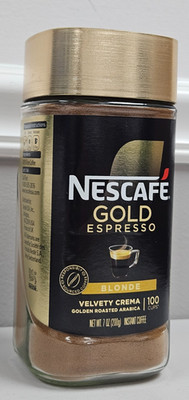Nescafe Gold Espresso Premium Instant Coffee Golden Roasted Arabica UK Exp 10/27