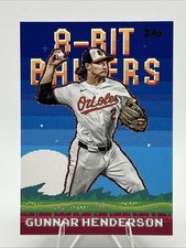 2025 Topps Series 1 Celebration - Gunnar Henderson 8-Bit Ballers #8B-10 Orioles
