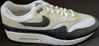 Nike Air Max 1 Essential Summit White Black Shoes Men Sz 12 New FZ5808-101