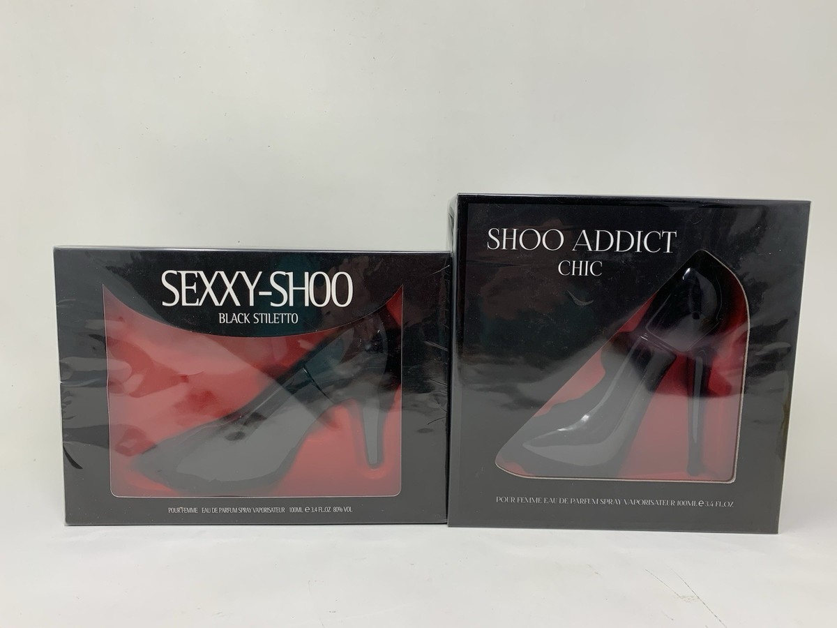 Shoo Addict Chic SEXXY SHOO BLACK STILETTO 100ML EAU DE PARFUM [A1-3-31]