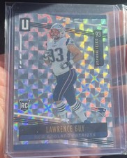 2019 Panini Unparalleled Lawrence Guy #18 Hyper /25 (RC) Patriots Rare SP