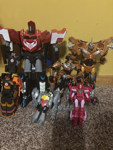 lot of transformers toys