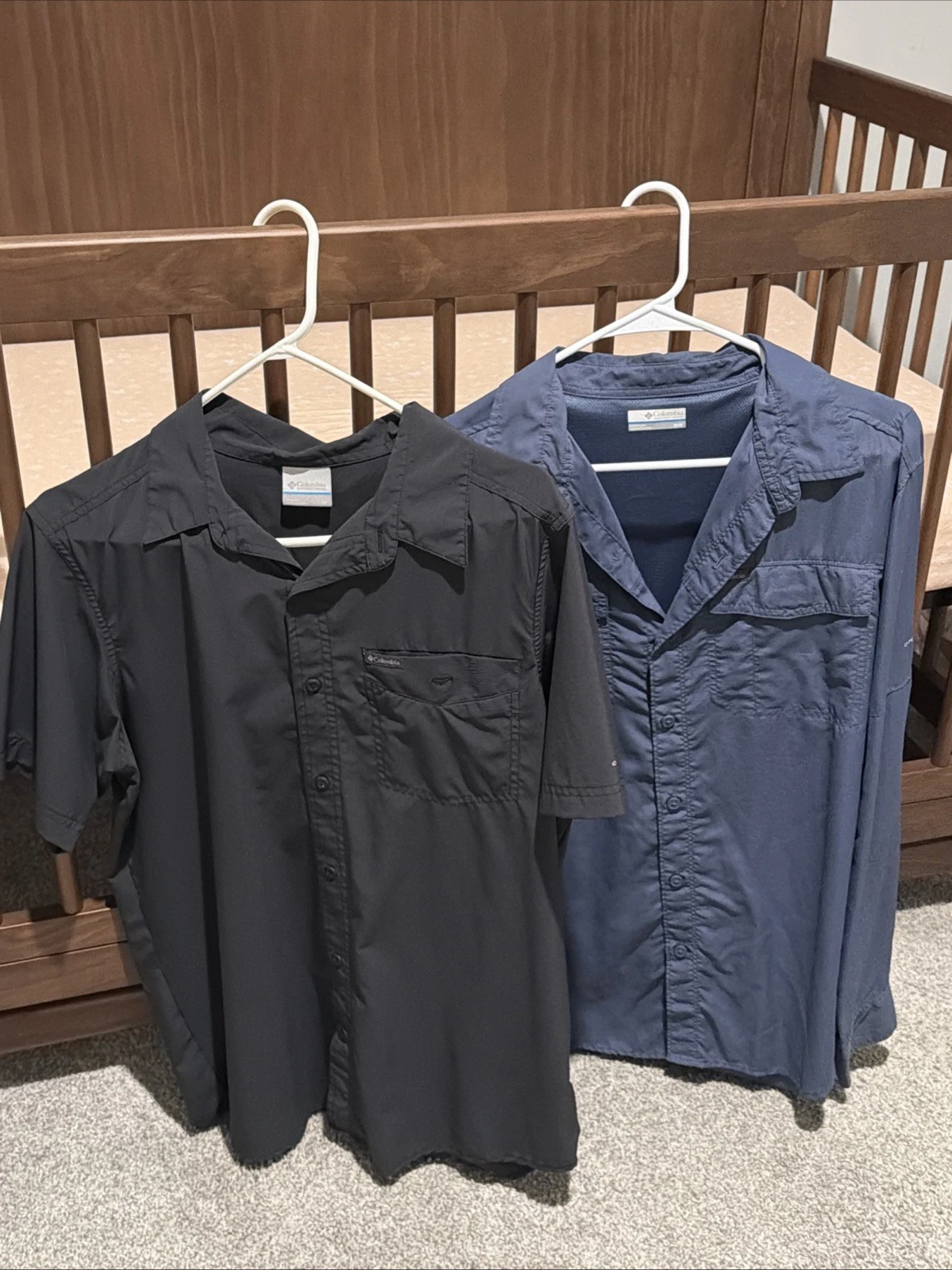 Columbia Omni Shade Button Down Shirts Size Medium, Fishing Lightweight Outdoor