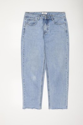 Redial Damen blau helle Waschung gerade Denim Jeans Größe 14