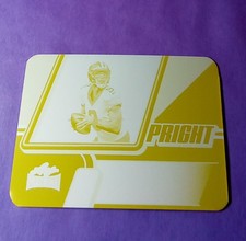 2025 Leaf Metal Football Drew Brees Authentic Print Plate # 1/1 N.O. Saints!!