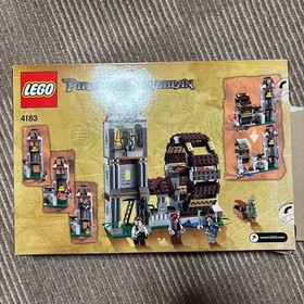 Lego Pirates Of The Caribbean Series 4-piece set , 4192&times;2, 4181, 4183, Unused