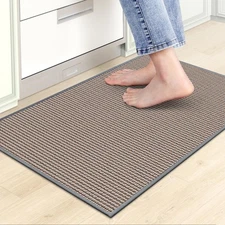Kitchen Mats for Floor, Kitchen Rug, Nonskid, Washable, Absorbent Kitchen Run...