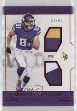 2016 Panini National Treasures Red Jersey Number 52/81 Moritz Bohringer #11 5c9