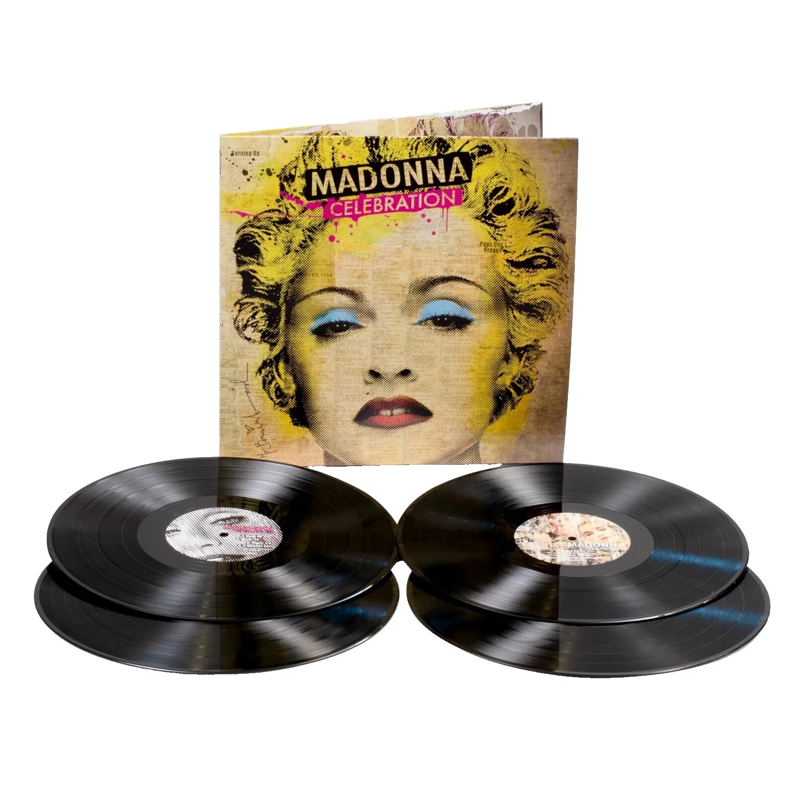 Madonna Pop 33 RPM Speed Vinyl Records
