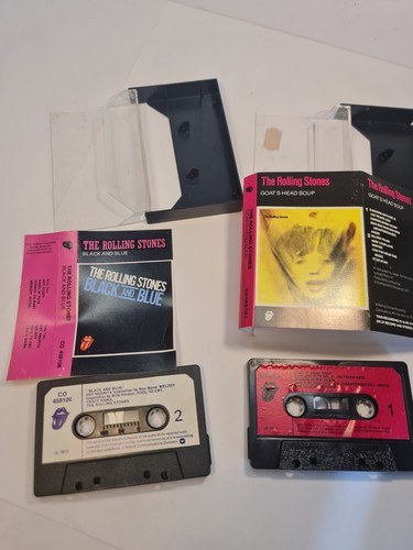 Bundle of 2 Vintage THE ROLLING STONES Original Stereo Audio Cassettes - 1970s - Picture 7 of 10