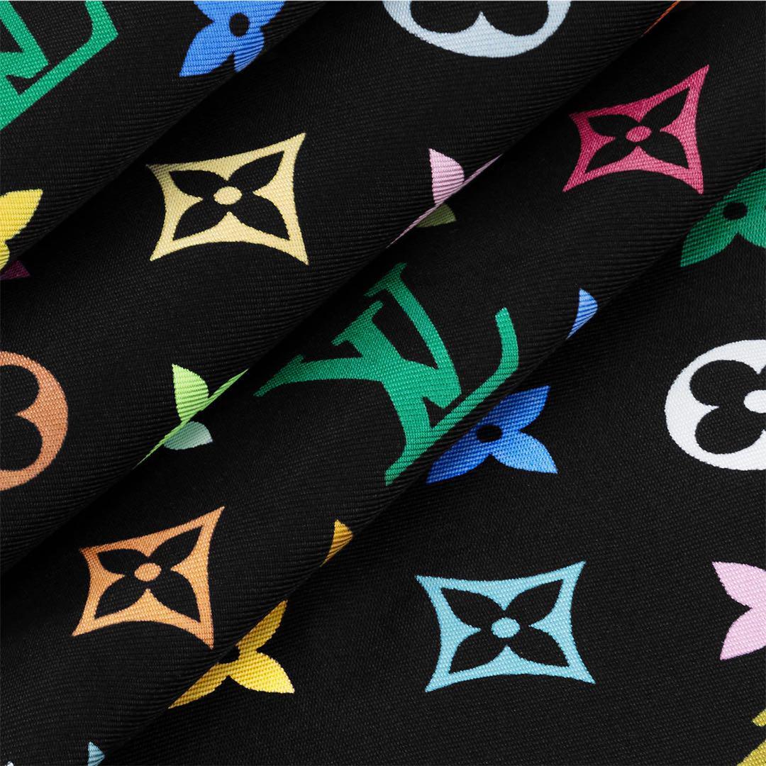 【上品♪】Louis Vuitton ムラカミ マルチカラー スクエア 90 Louis Vuitton × Takashi Murakami LV x TM Kare 90 Monogram
