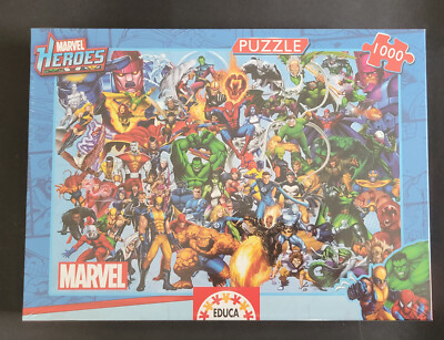 Puzzle Marvel Heroes 1000 NEU OVP Educa Paket Sammlung