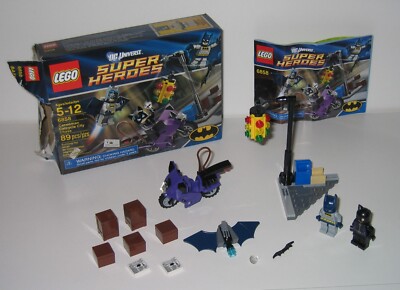 6858 LEGO Batman Catwoman Catcycle Chase 100% Complete box