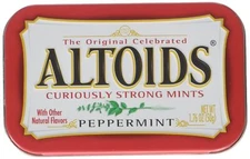 Wrigley Curiously Strong Mints 1.76 Oz. Tin