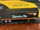 SANTA FE MIDNIGHT CHIEF TOFC w/48ft VAN TRAILER - O GUAGE K-LINE LIONEL NEW RARE