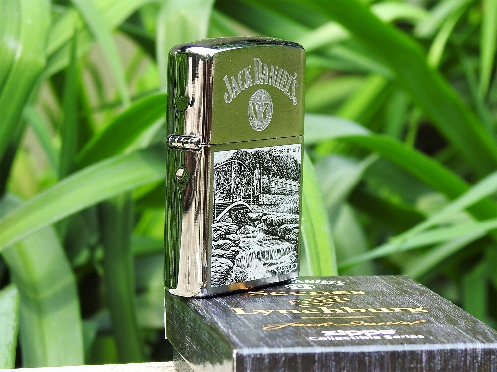 Jack Daniels Scenes from Lynchburg Zippo Lighter - Limited Edition
