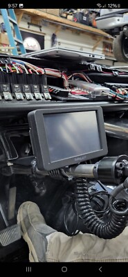 Holley EFI Sniper 7'' Touchscreen Mount  Dominator Terminator X.       1.25 Mount