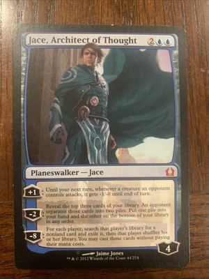 MTG Jace, Architect Of Thought - RTR Mythic - Mint