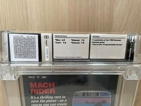 Mach Rider NES / WATA 7.0 CIB / 5 Screw Hangtab Round SOQ No REV A (Nintendo)