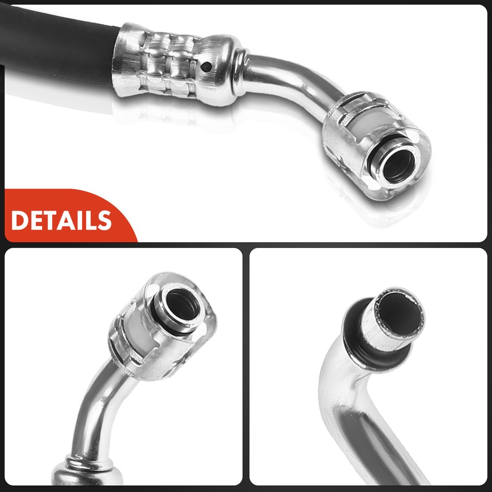 2PCS Engine Oil Cooler Line Hose for Volvo 850 C70 S70 V70 Turbo Inlet ...