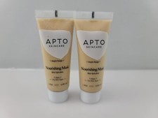 Lot of 2: APTO Skincare Nourishing Mask Blue Spirulina 0.5 fl oz Travel Size