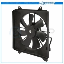 A/C Condenser Cooling Fan Assembly For 2013 2014 2015 2016 2017 Honda Accord