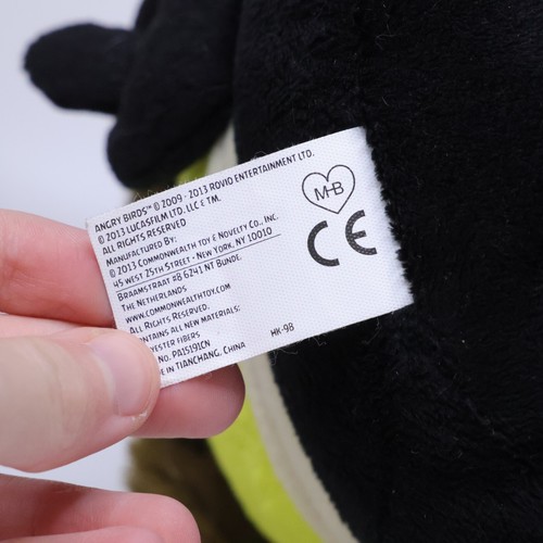 SAMPLE Angry Birds Star Wars Han Solo Plush TESCO | 8" 2014 CWT Collection - Picture 8 of 9