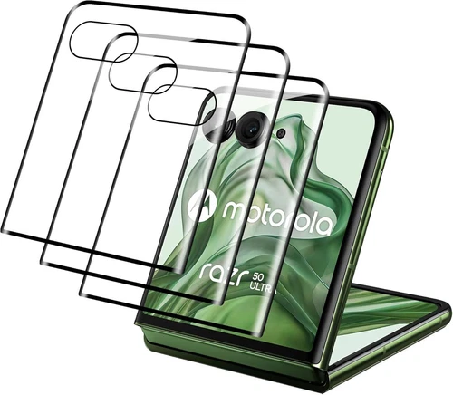 Protector de pantalla de película frontal de vidrio HD de 1/2/3 piezas para Moto razr+ 2024/razr 50 Ultra - Imagen 1 de 9