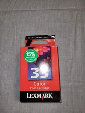 Genuine Lexmark 33 Color Ink Cartridge