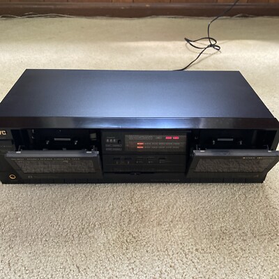 JVC TD-W111 Dual Cassette Deck - Dolby Synchro Dubbing Tested