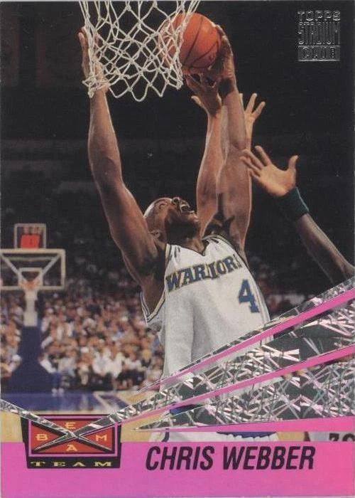 1993-94 Topps Stadium Club - Chris Webber #21
