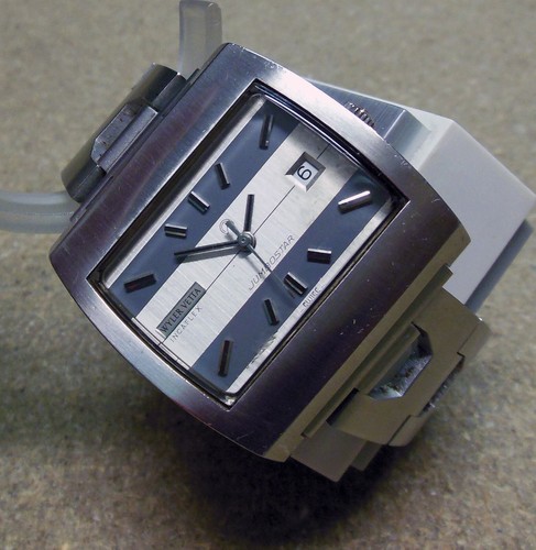 Orologio WYLER VETTA INCAFLEX -cs.2 pz./acciaio/-autom+date -'70- 36x36 |  eBay