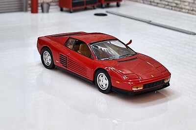 Ferrari Testarossa 1984 - Red 1:43 Scale Model Cased by IXO | eBay UK
